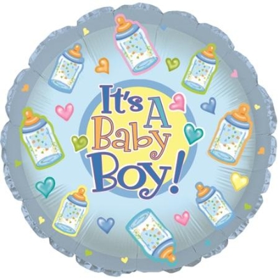 9 inch baby boy balloon