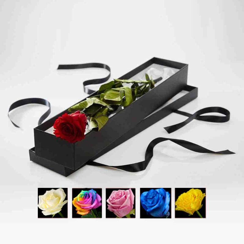 Single Rose in a gift box Flowers Delivery 4 U Southall, Middlesex