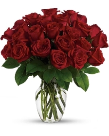 24 Premium Red Roses Bouquet