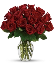 18 Premium Red Roses Bouquet