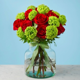 Fiery Red Bouquet